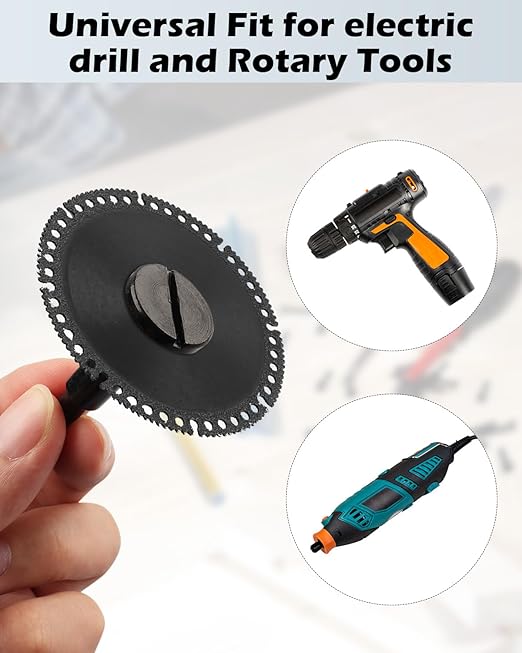 2 Pack Die Grinder Cut Off Wheel Arbor, Mounting Mandrel 3/8" & 1/4" Arbor for Die Grinder Accessories Drill Bits Tool